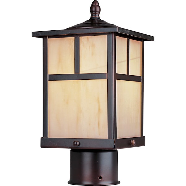 Maxim Lighting Coldwater 1-Light 6" Wide Burnished Outdoor Pole/Post Mount 4055HOBU - main